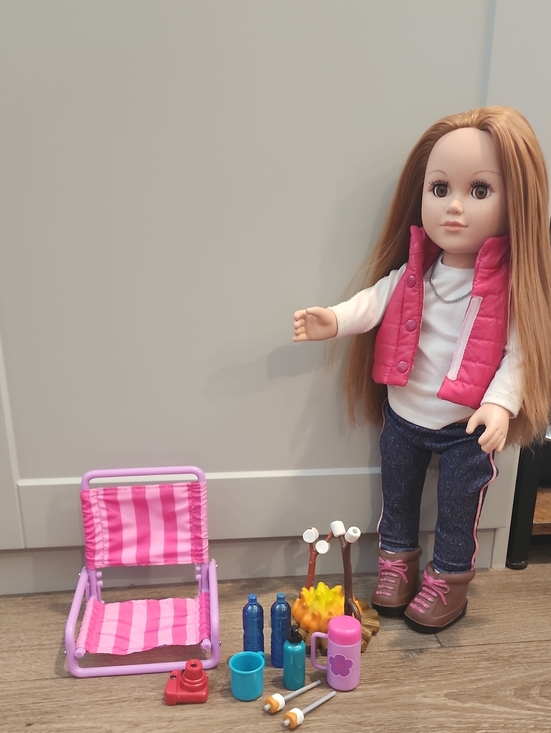 Our Generation Other - 18in doll camping set